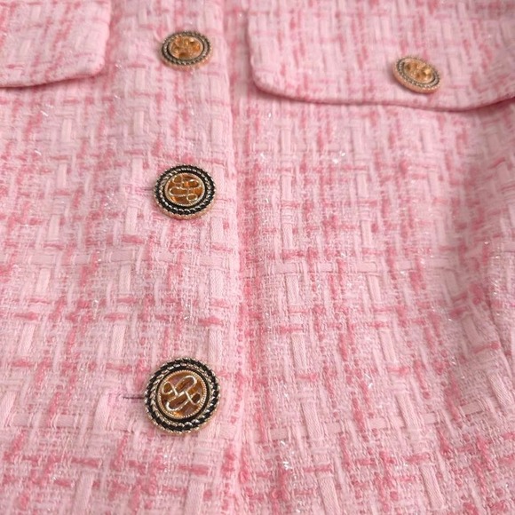 Astr the label pink tweed jacket - Picture 4 of 8